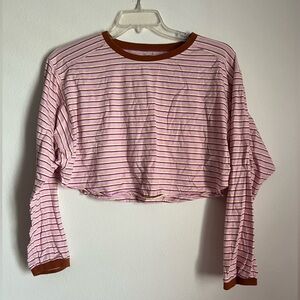urban outfitters bdg Neapolitan ice cream long sleeve top